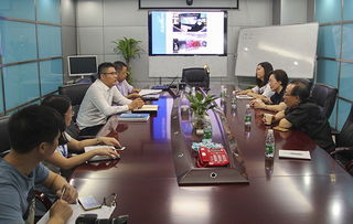 深圳工業總會王肇文一行走訪視顯光電 推動電子產品研發與銷售合作